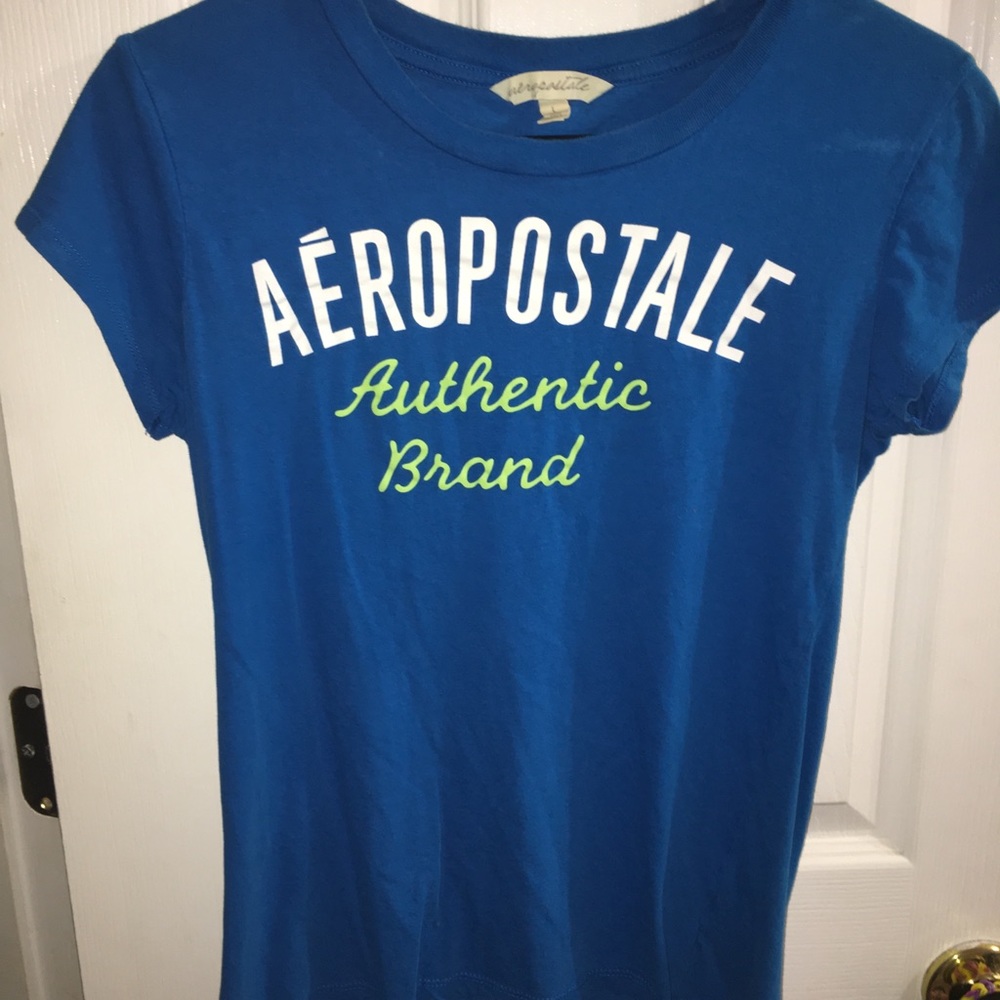 Blue Aeropostale top